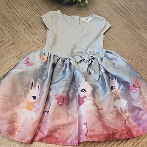 H&M Kids Dress with Ballet Rabbit Dress Size 5/6T